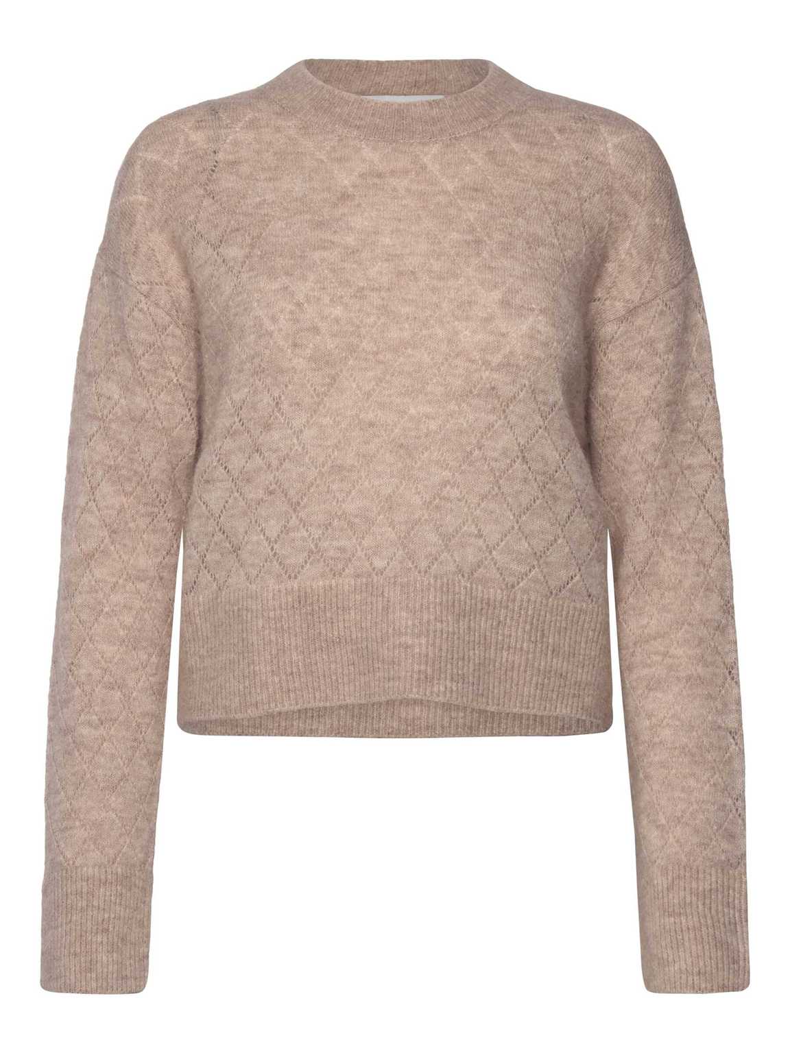 RWAida Alpaca LS Mock Neck Pullover