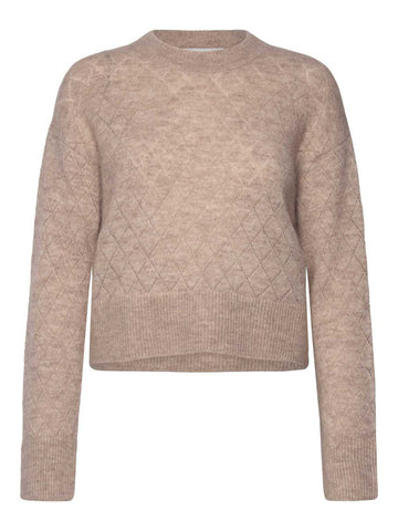 RWAida Alpaca LS Mock Neck Pullover