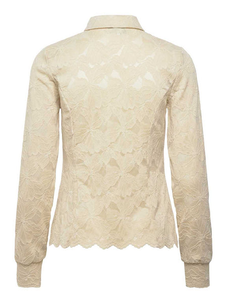 Rosemunde Fiona LS Lace Shirt