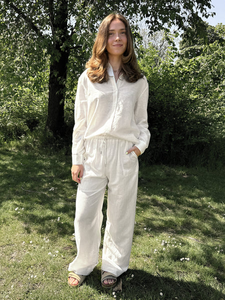 Rosemunde Esther Linen Long Trousers