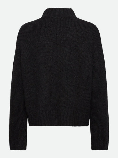 RWTulip Wool Blend LS Turtleneck Plain Pullover