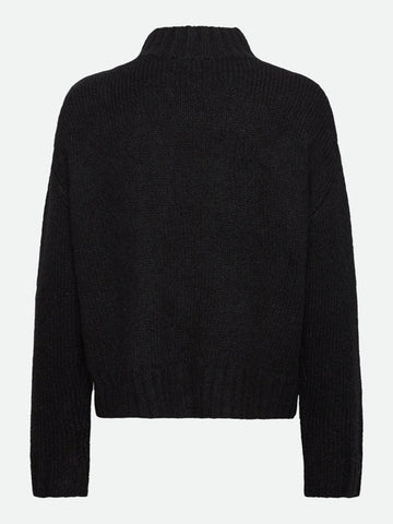 RWTulip Wool Blend LS Turtleneck Plain Pullover