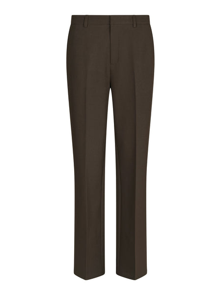 ALICE SUIT PANTS - dark brown