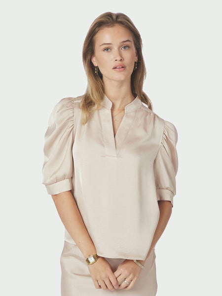 Roella Heavy Sateen Blouse