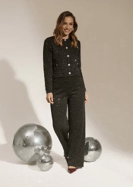 RWVibe MW Sequin Knit Trousers