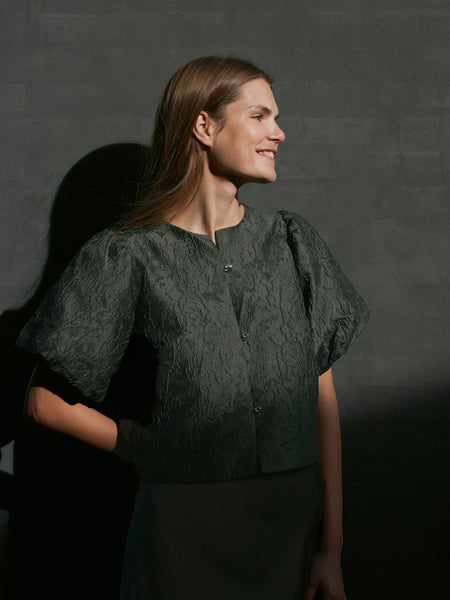 Aisa Brocade Blouse