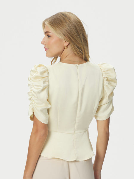 BENUA HEAVY SATEEN BLOUSE