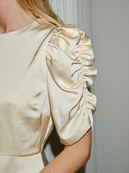 BENUA HEAVY SATEEN BLOUSE