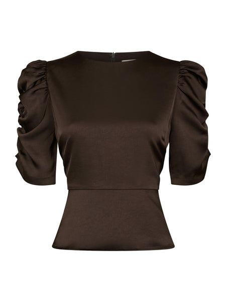 BENUA HEAVY SATEEN BLOUSE