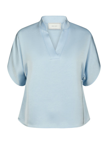 ANELLE HEAVY SATEEN BLOUSE