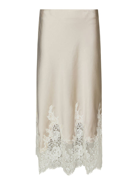 Yelina Heavy Sateen Skirt