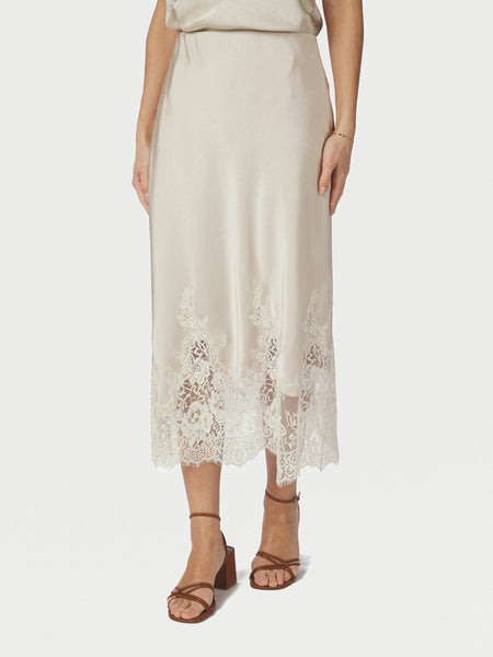 Yelina Heavy Sateen Skirt