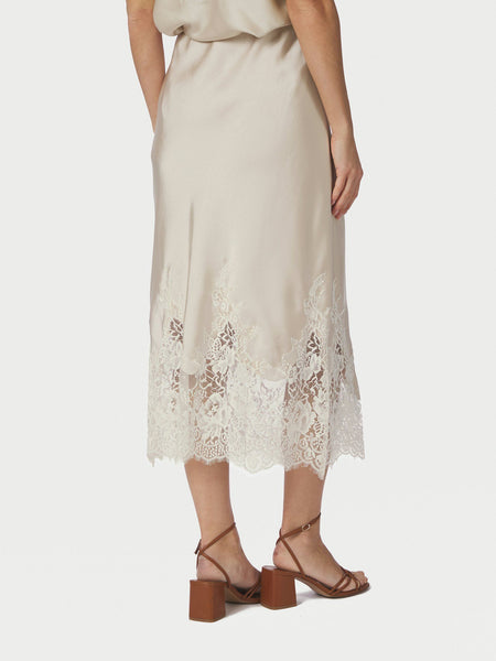 Yelina Heavy Sateen Skirt