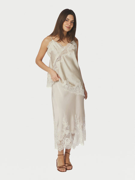Yelina Heavy Sateen Skirt