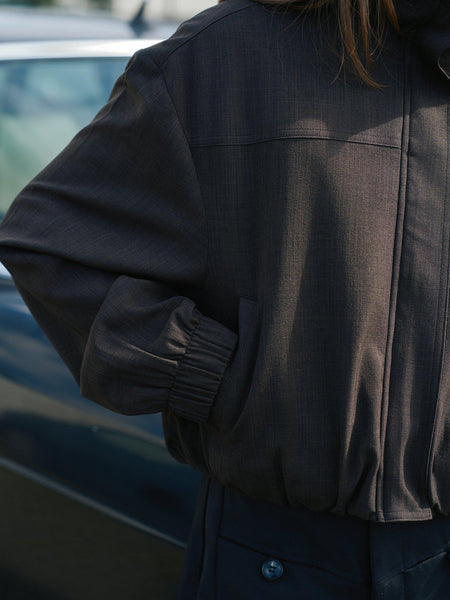 FELICITY ZIP BLOUSE