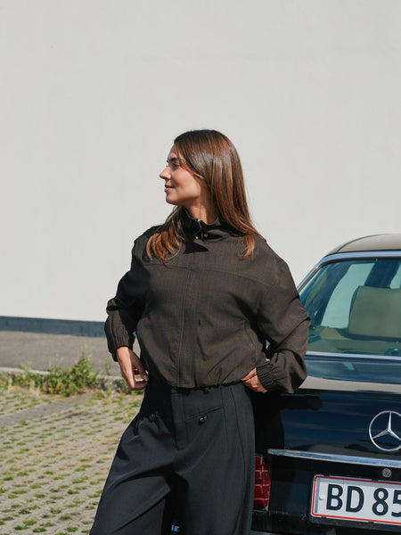 FELICITY ZIP BLOUSE