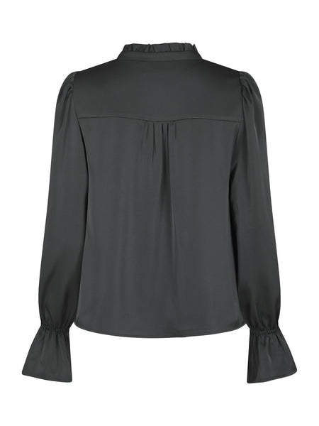 Amara Drapy Satin Blouse