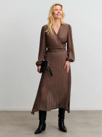 Rosemmunde Gloria LS Wrap Dress