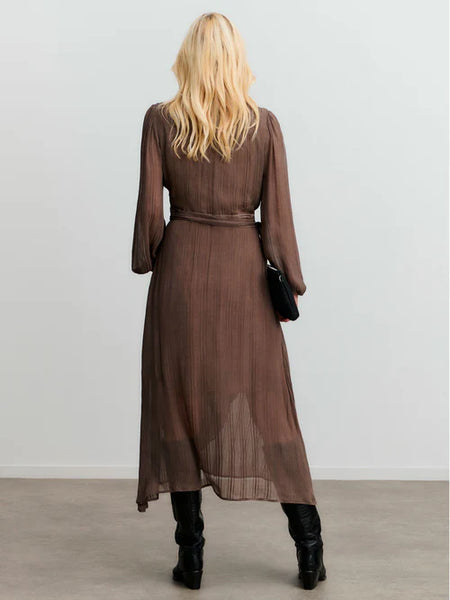Rosemmunde Gloria LS Wrap Dress