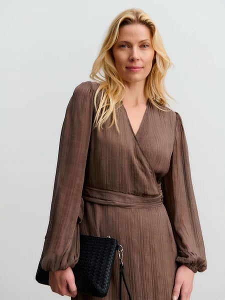 Rosemmunde Gloria LS Wrap Dress
