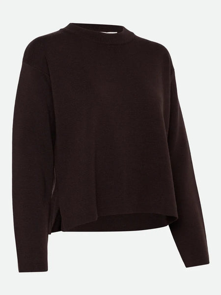 Cody Merino LS Mock Neck Pullover
