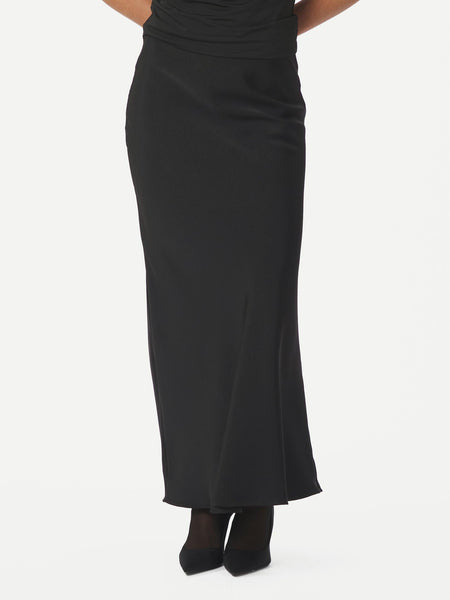 VICKY HEAVY SATEEN SKIRT