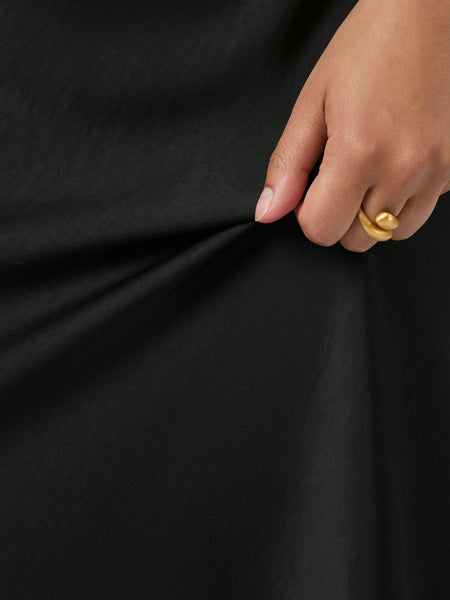 VICKY HEAVY SATEEN SKIRT