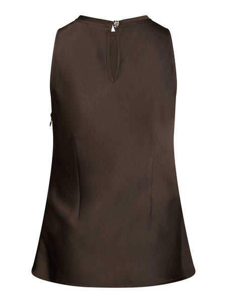 CELINA HEAVY SATEEN TOP