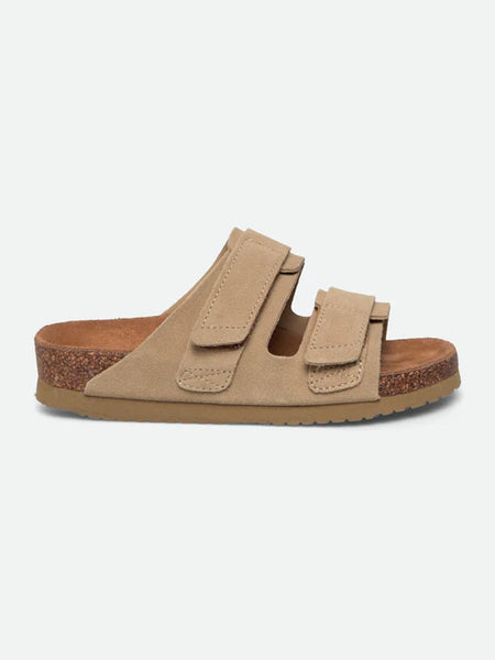 RHColina Leather Suede Strap Sandal