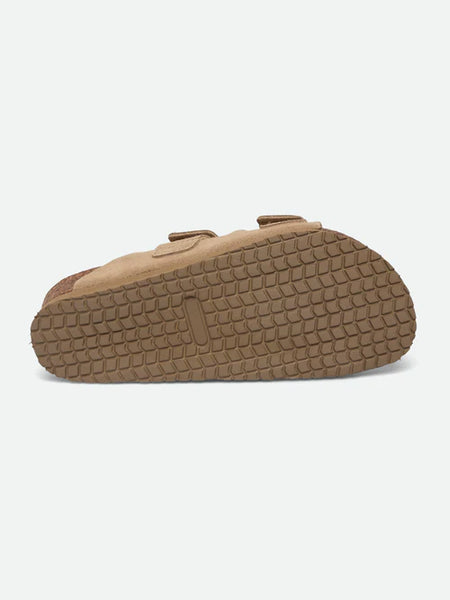 RHColina Leather Suede Strap Sandal
