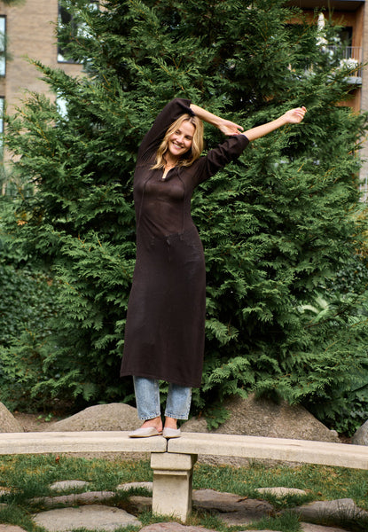 SUSE-M KNIT DRESS - JAVA