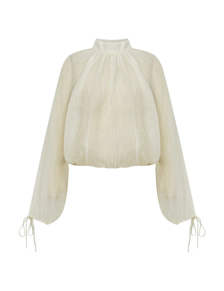 Menila-M Blouse - Pale Creme