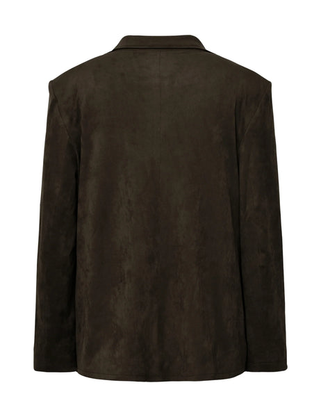 MABEA-M BLAZER - DARK BROWN
