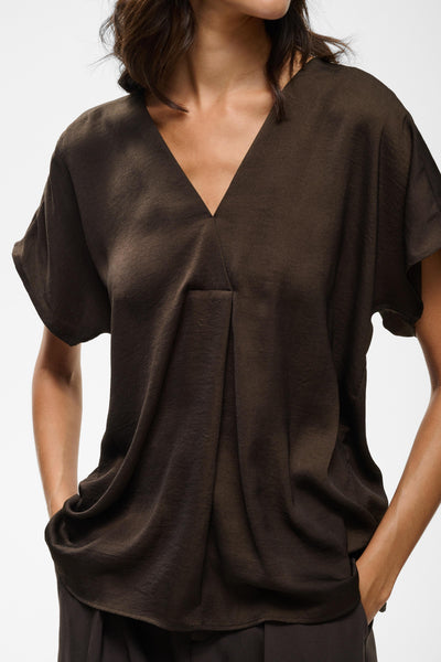 Rinda IW Top - Chocolate brown