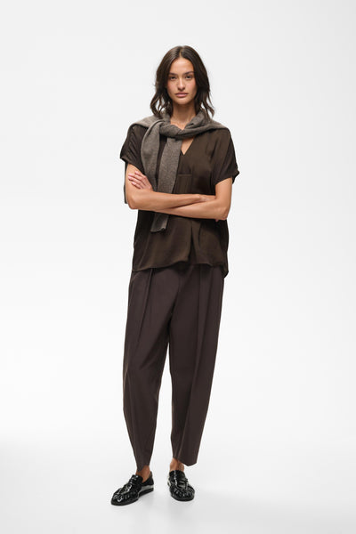 Rinda IW Top - Chocolate brown