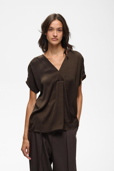 Rinda IW Top - Chocolate brown