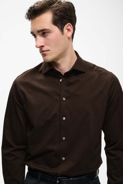 MAMARC SHIRT Turkish Coffee / Brown