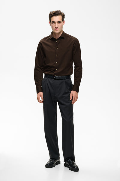 MAMARC SHIRT Turkish Coffee / Brown