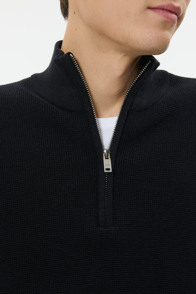 MAlagoon Half-Zip Pullover - Black