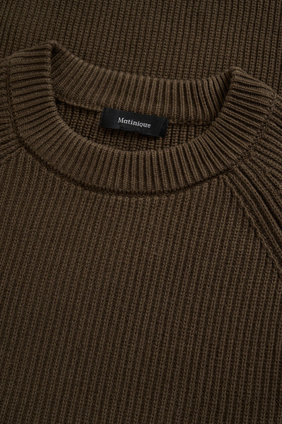 MAHELLSON PULLOVER - Turkish coffee
