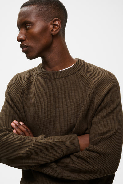MAHELLSON PULLOVER - Turkish coffee