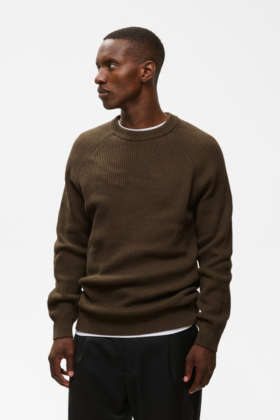 MAHELLSON PULLOVER - Turkish coffee