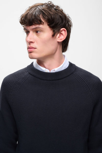 MAHELLSON PULLOVER - Dark Navy