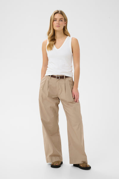 Nikkia Part Two Top -Bright White