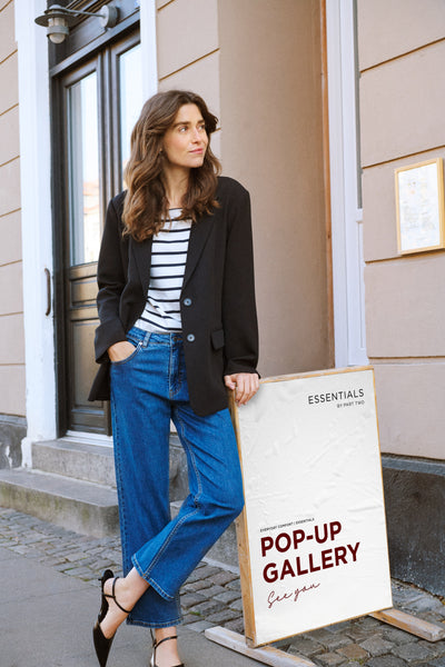 Judyas Part Two Jeans - Medium Dark Blue Denim