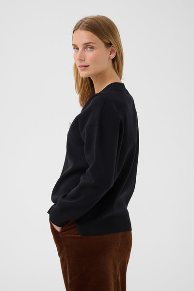 Chantally Pullover- black