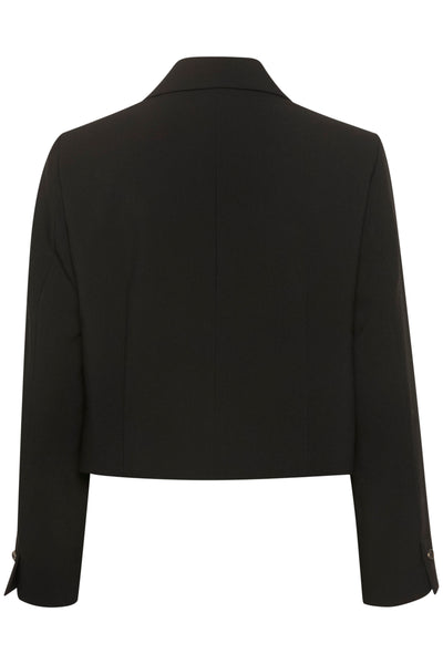 SLCorinne Cropped Blazer- BLACK