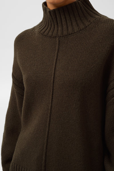 Moline High-Neck Pullover