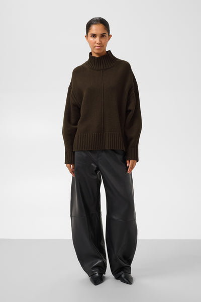 Moline High-Neck Pullover