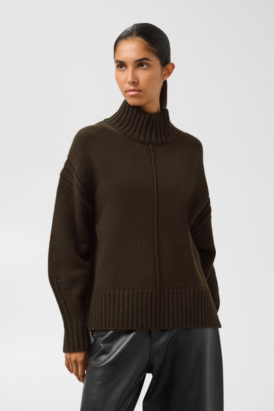 Moline High-Neck Pullover